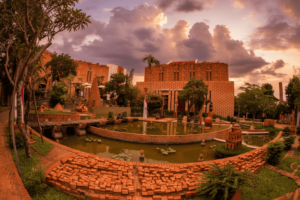 Thanh Ha Terracotta Park is a living cultural museum built upon the Eastern philosophy of Yin and Yang